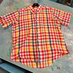 Vintage Plaid Button Down